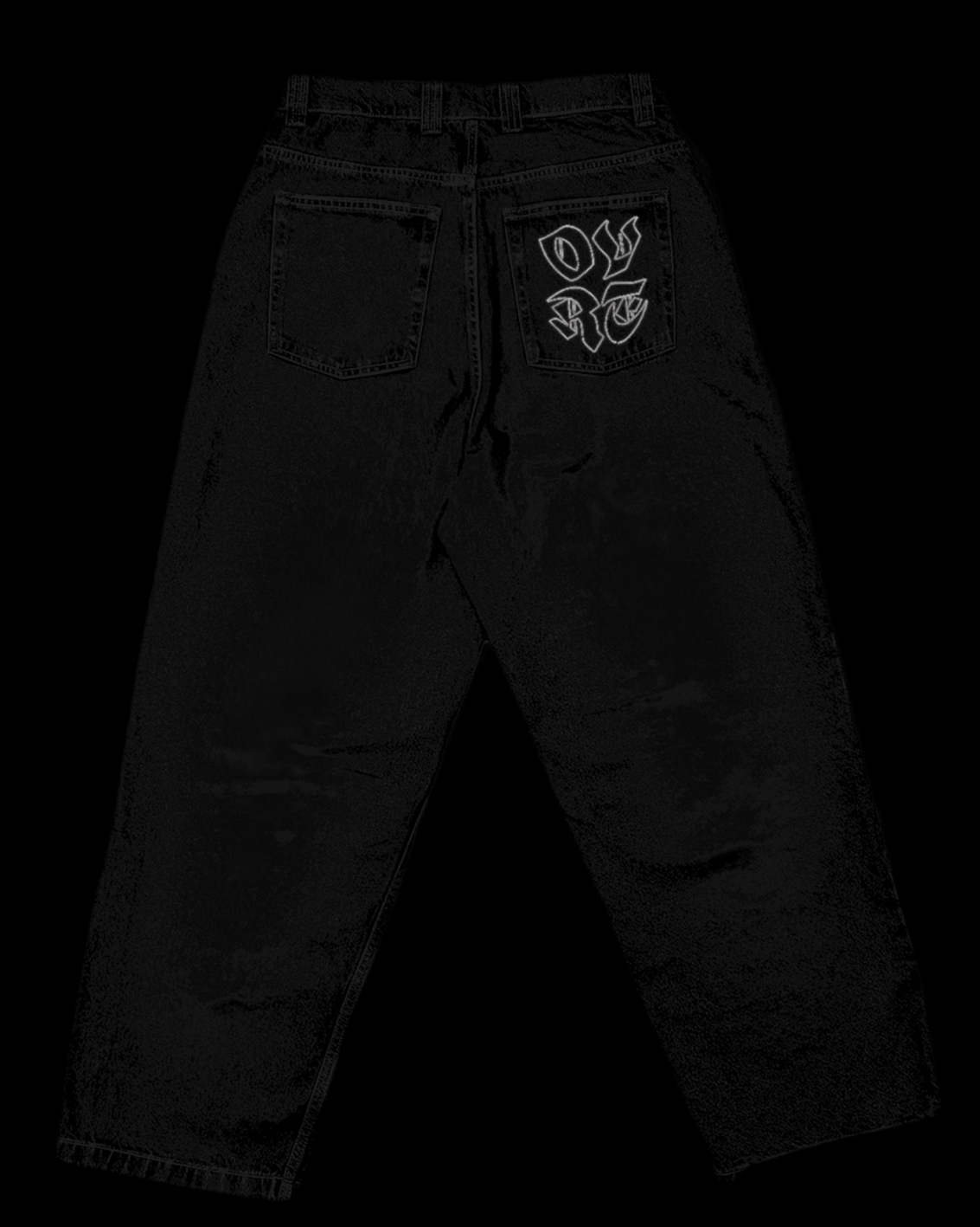 WASHED BAGGY JEANS