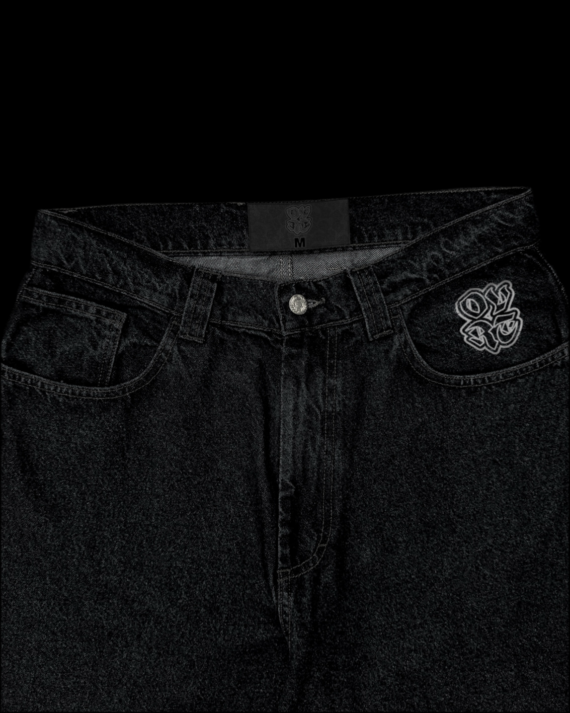 WASHED BAGGY JEANS