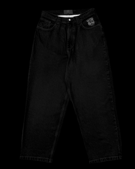 WASHED BAGGY JEANS